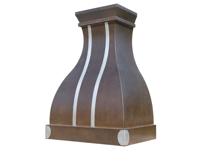 Arabella Range Hood in Dark Antique Bronze