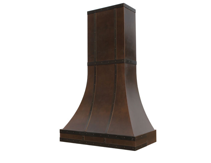 Dark Antique Brass Range Hood