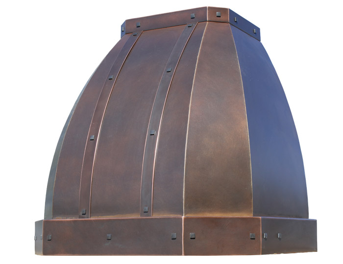 Dark Antique Brass Range Hood