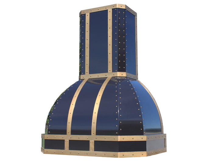 ClassicDome Range Hood with Double Mitered Seams