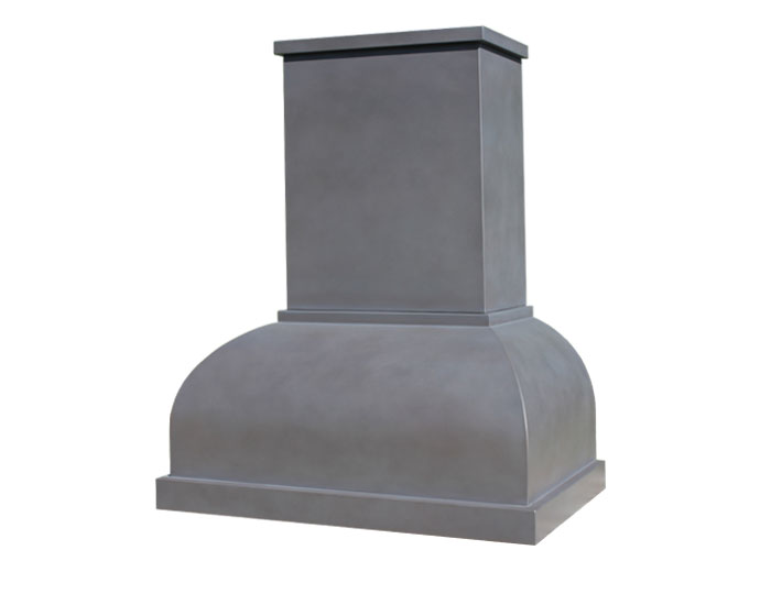 Classic Dome Range Hood with High Rising Curve Design