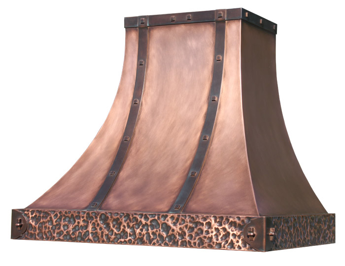 Vintage Copper Range Hood