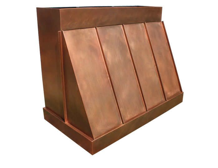 Heritage Range Hood in Weathered Antique Copper