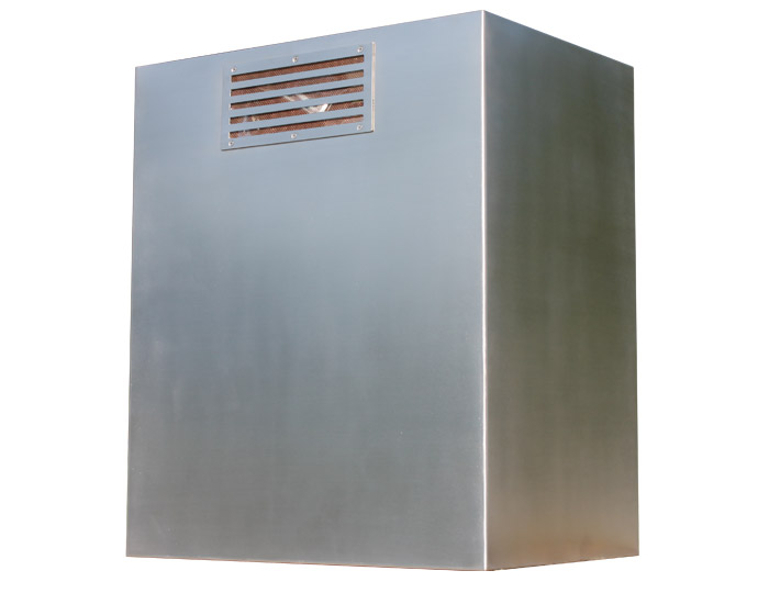 Modern Range Hood in Non Directional Stainless Steel