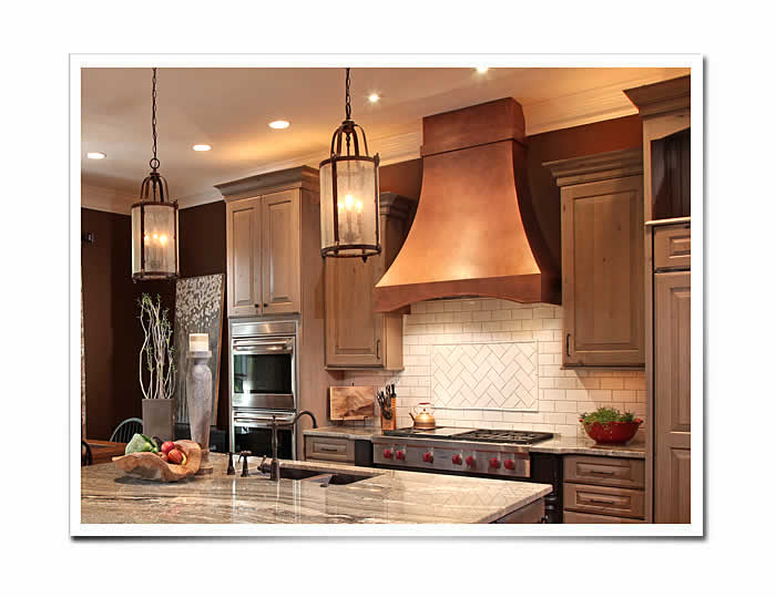 Arched Sweep Range Hood by Vogler Metalwork & Design 