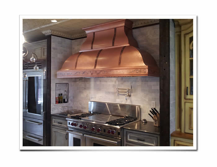 Belle Range Hood by Vogler Metalwork & Design 