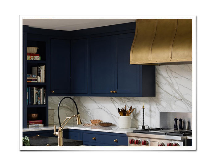 Custom Brass Range Hood