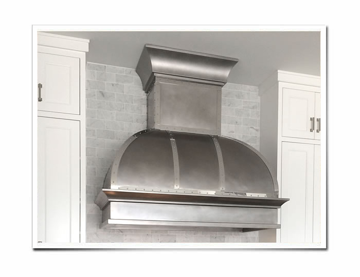 Classic Dome Range Hood by Vogler Metalwork & Design 