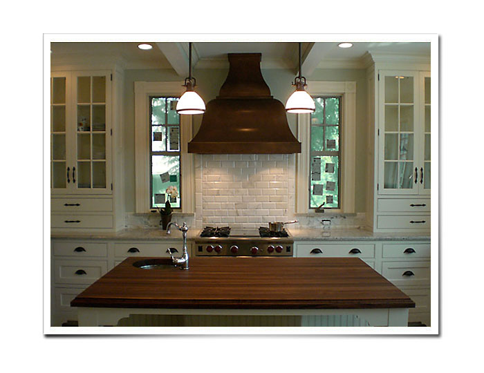 Copper Range Hood