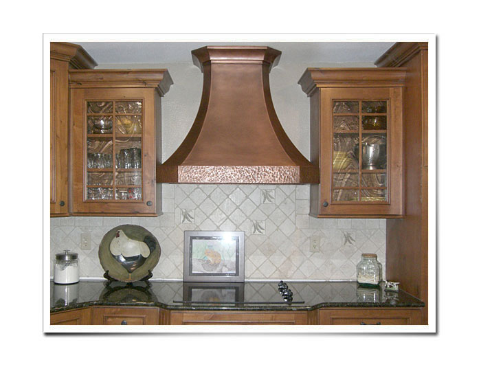 Mitered Sweep Range Hood