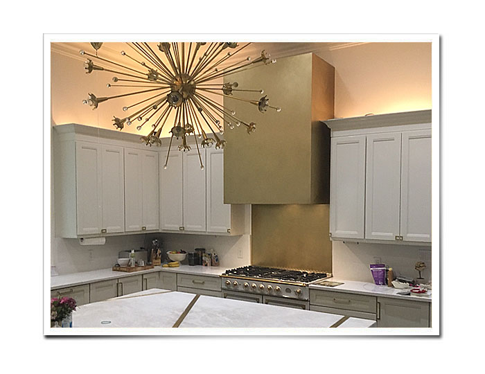 Modern Range Hood by Vogler Metalwork & Design 