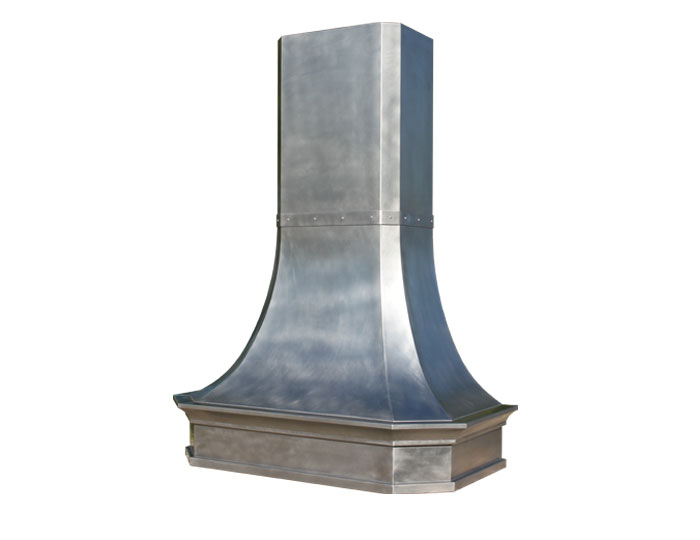 Alpine Range Hood with Custom Apron