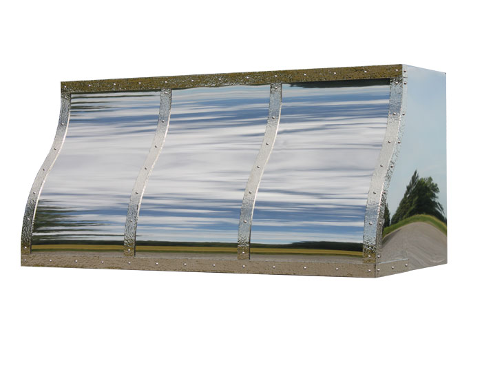 Mirror Finish Stainless Steel Range Hood